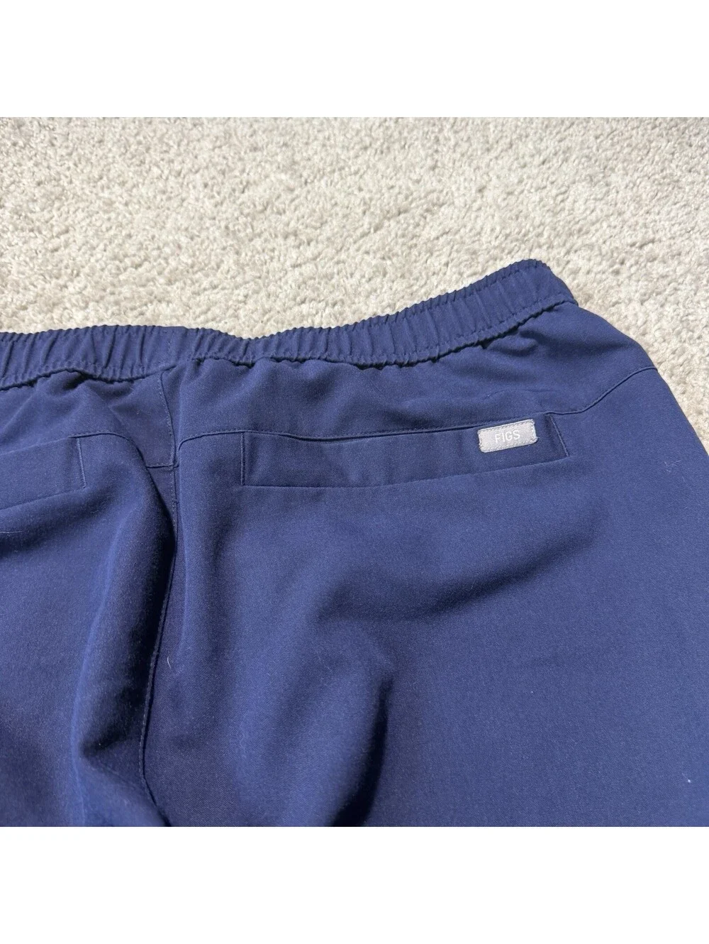 Figs Mens Tansen Jogger Scrub Pants Navy Blue Technical Collection XL Short